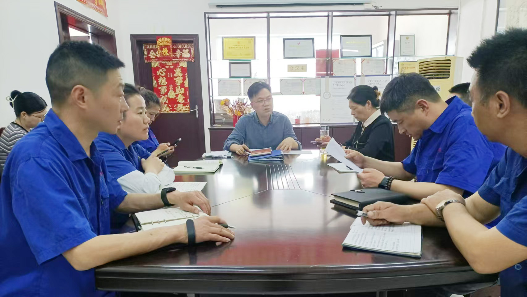 DAFONG Mingya ຮັບຜິດຊອບ Bush C. Ltd. ກອງປະຊຸມເຮັດວຽກປະຈໍາເດືອນທີຫ້າຂອງມັນສໍາລັບປີ 2025